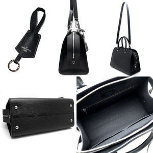 Louis Vuitton Black Handbag Vaneau Epi MM